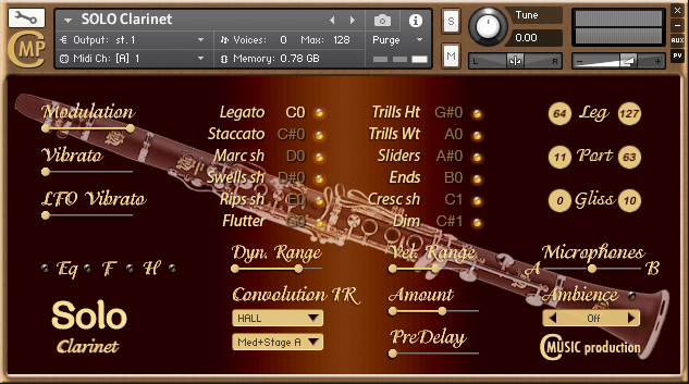 Cmusic Solo Clarinet