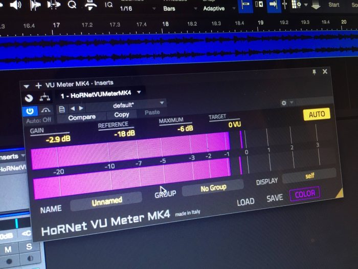 HoRNet Plugins VU Meter MK4 feat