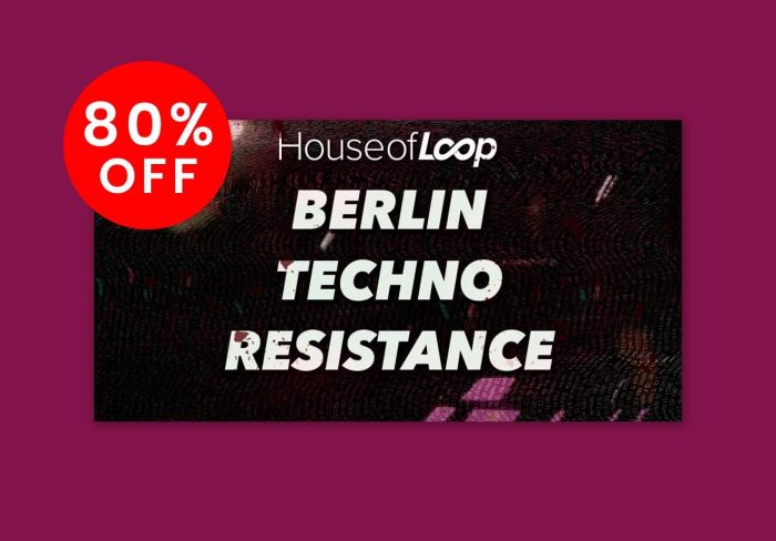 House of Loop Berlin Techno Resistance 80 OFF