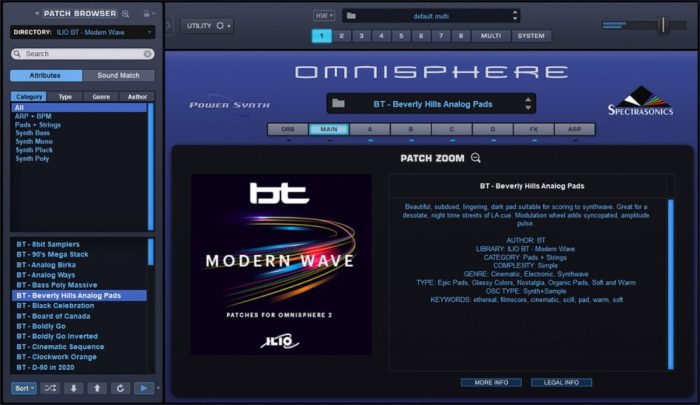 ILIO BT Modern Wave for Omnisphere