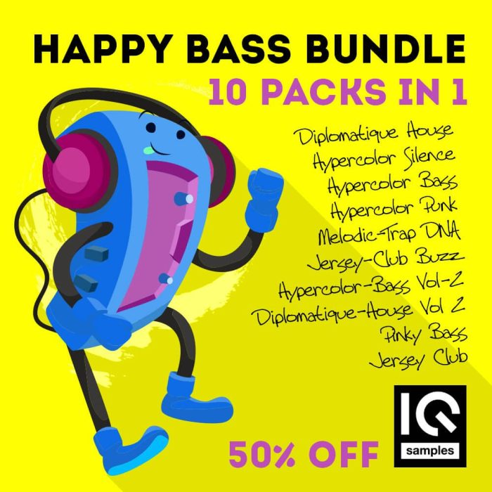 IQ Samples Happy Bass Bundle