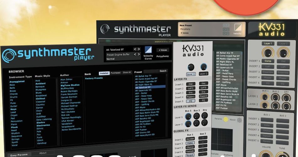 KV331 Audio SynthMaster Player FREE download