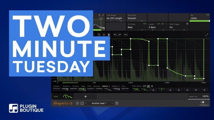 Plugin Boutique TMT ShaperBox MIDI Triggering