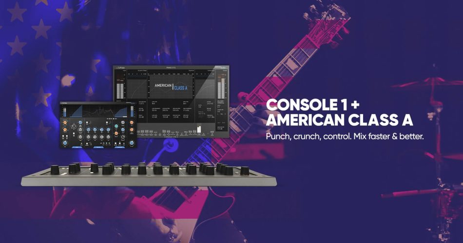 Softube Console 1 and American Class A