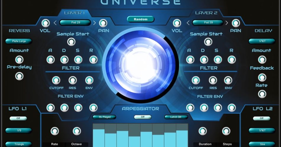 Triple Spiral Audio Universe