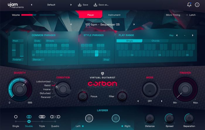 UJAM Virtual Guitarist Carbon