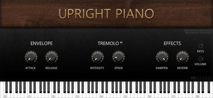 99Sounds Upright Piano