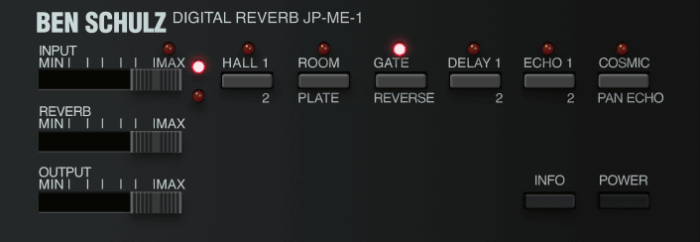 Ben Schultz Digital Reverb JP ME 1