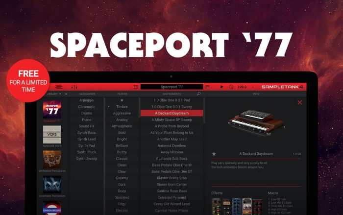 IK Multimedia Spaceport 77 free download