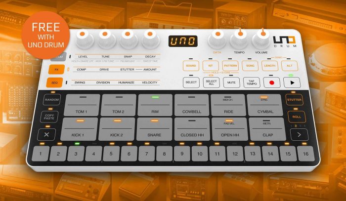 IK Multimedia UNO Drum Libraries
