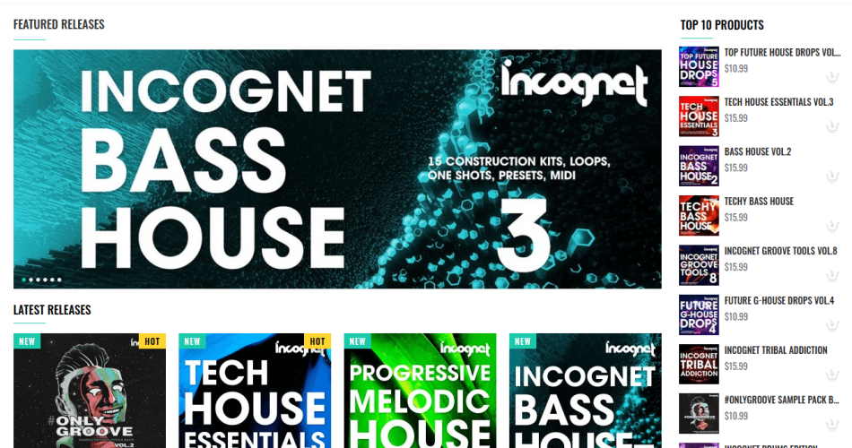 Incognet Samples