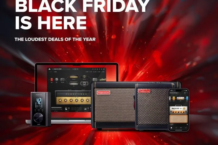 Why Wait For Black Friday? At  Positive Grid Just Slashed The Price  Of Their Spark Smart Amps