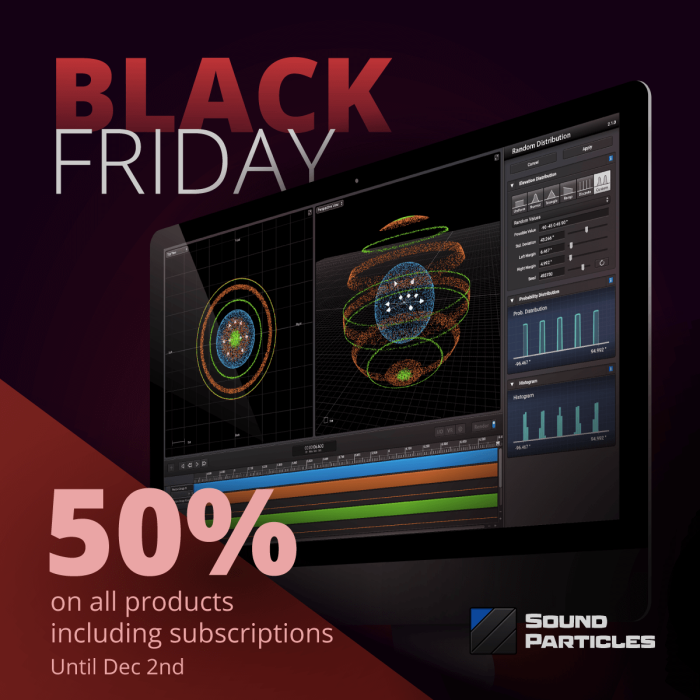 Sound Particles Black Friday