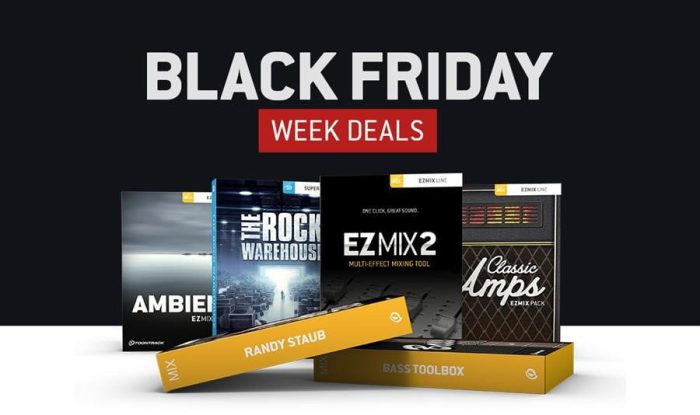 Toontrack Black Friday Week Deals