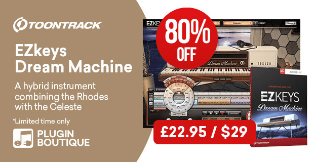 Toontrack Dream Machine sale