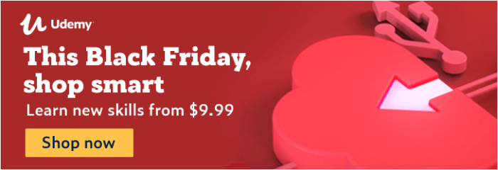 Udemy Black Friday