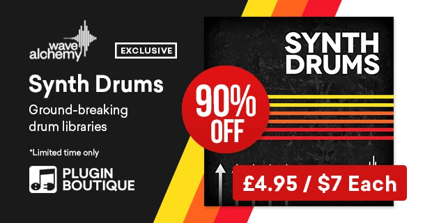 Wave Alchemy Synth Drums 90% OFF