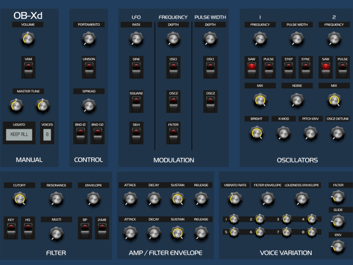 discoDSP OB Xd AUv3