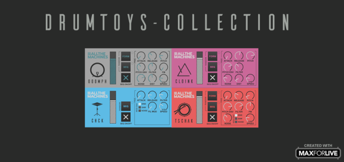 All The Machines Drum Toys Collection