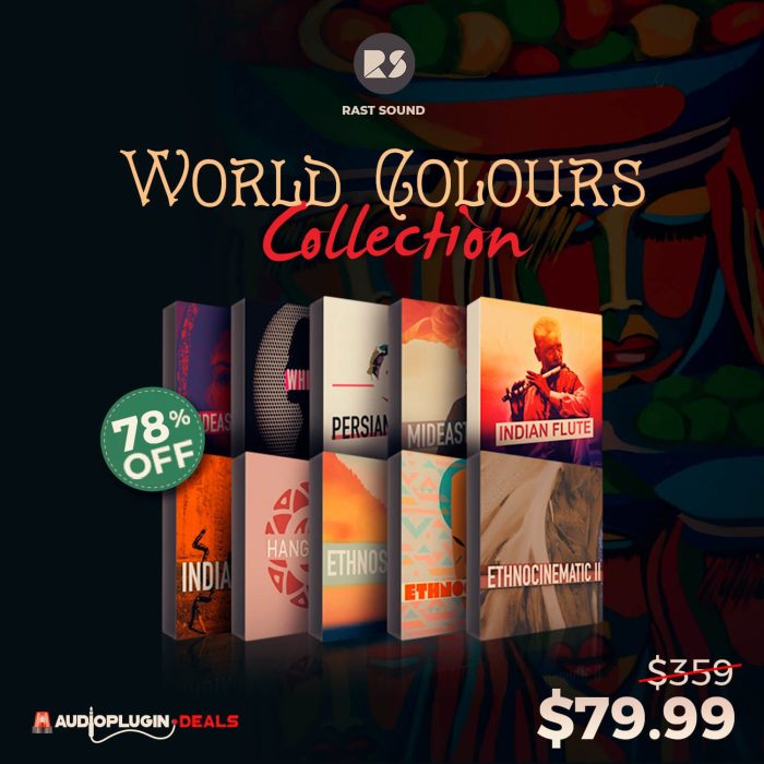 Audio Plugin Deals Rast Sound World Colours Collection