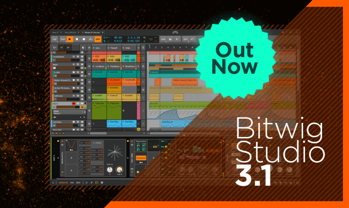 Bitwig Studio 3.1 out now