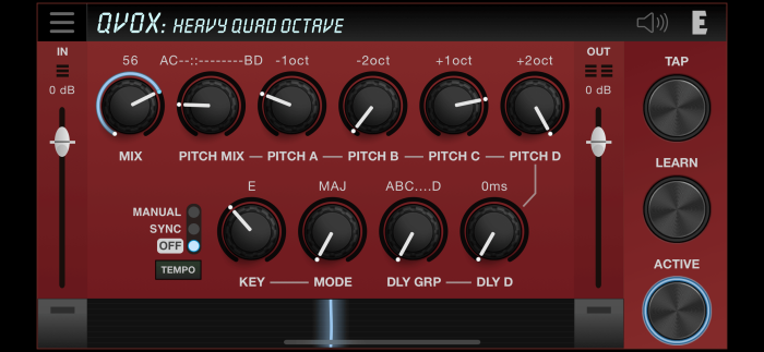 Eventide QVox iPhone