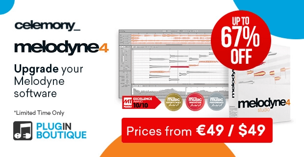 melodyne studio vs editor