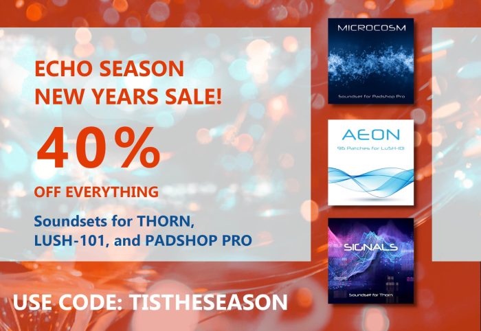 NEW YEARS ECHO SEASON SALE