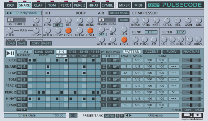 Psychic Modulation PulseCode 1.3