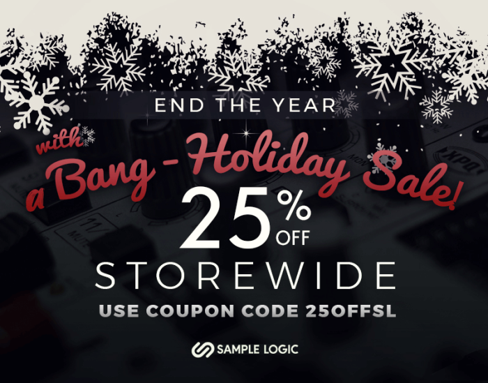 Sample Logic End the Year with a Bang Holiday Sale