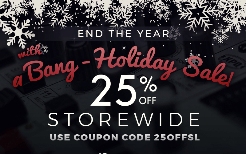 Sample Logic End the Year with a Bang Holiday Sale
