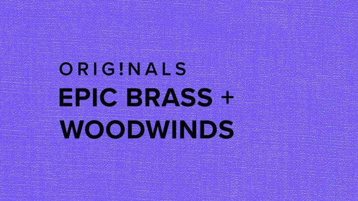 Spitfire Originals Epic Brass and Woodwinds