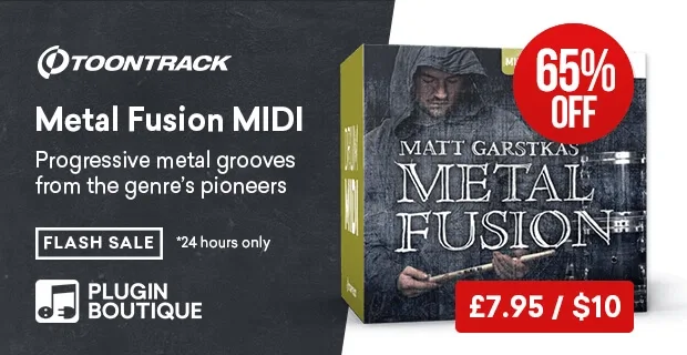 Toontrack Metal Fusion MIDI sale