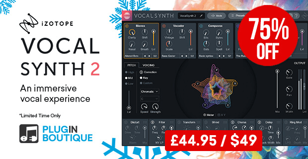 new: izotope vocalsynth 2