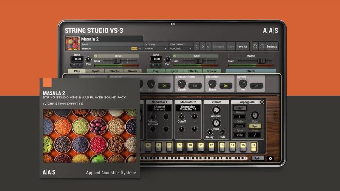 AAS Masala 2 for String Studio VS 3