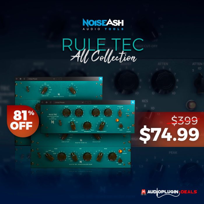 Audio Plugin Deals NoiseAsh Rule Tec