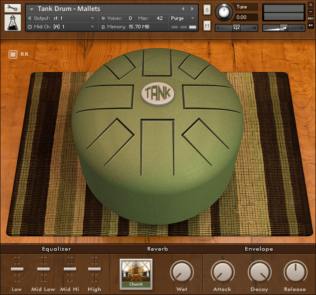 AudioThing Tank Drum GUI