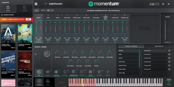 Big Fish Audio Momentum