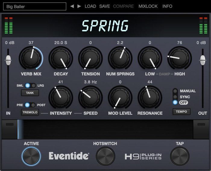 Eventide Spring Reverb