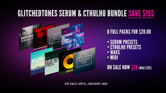 Glitchedtones SerumCthulhu Bundle