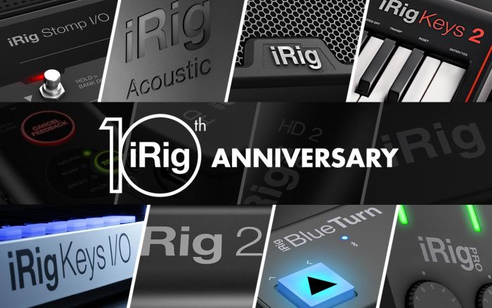 IK Multimedia iRig 10th Anniversary