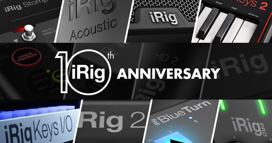 IK Multimedia iRig 10th Anniversary