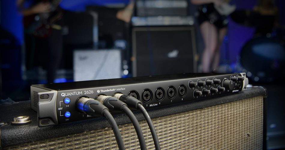 PreSonus Quantum 2626 Thunderbolt interface