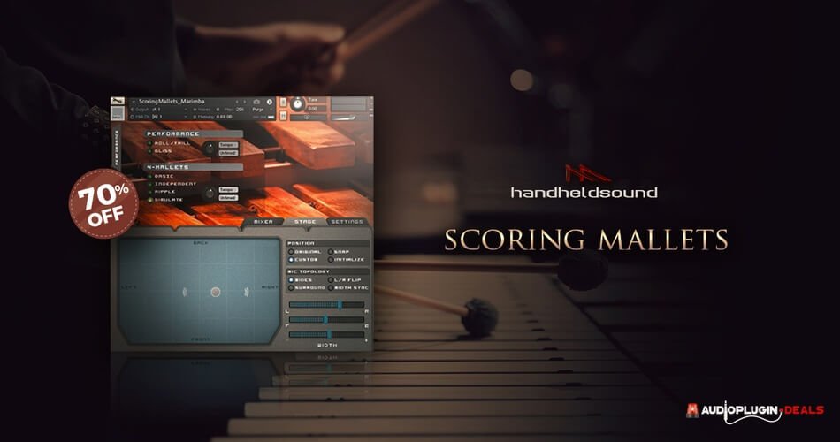 Save 70% on Scoring Mallets: Marimba, Xylophone, and Vibraphone for Kontakt
