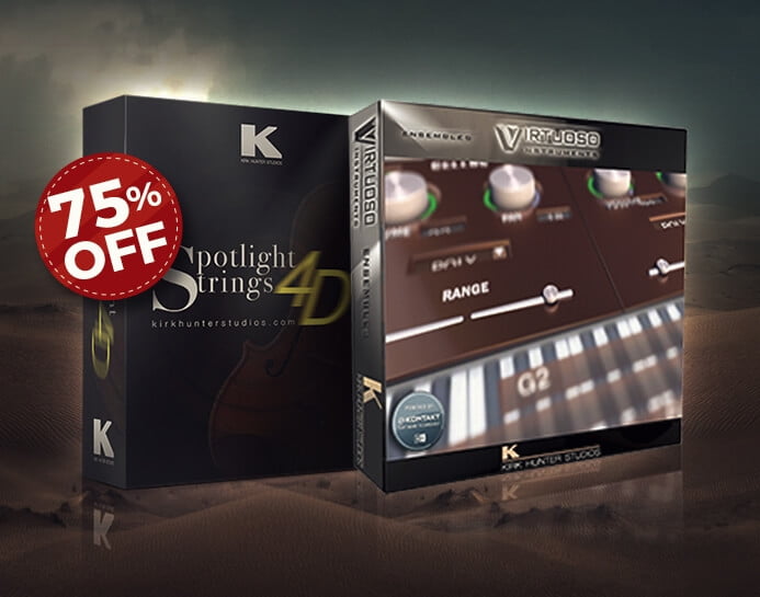 Audio Plugin Deals Kirk Hunter Strings Bundle Sale