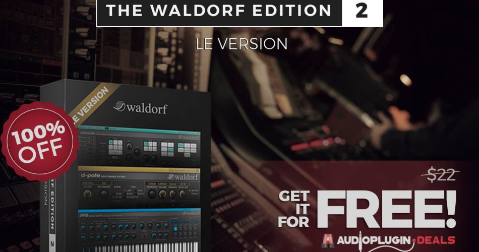 Audio Plugin Deals Waldorf 2 LE FREE