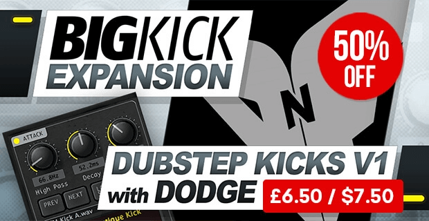 BigKick Dubstep Kicks Dodge & Fuski 50 OFF