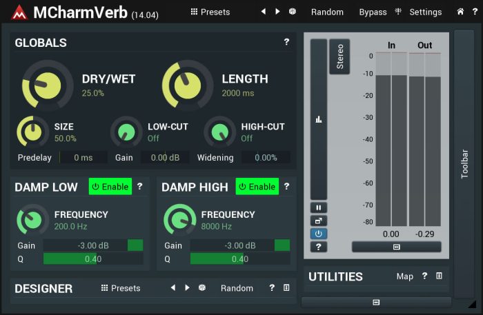 Meldaproduction MCharmVerb