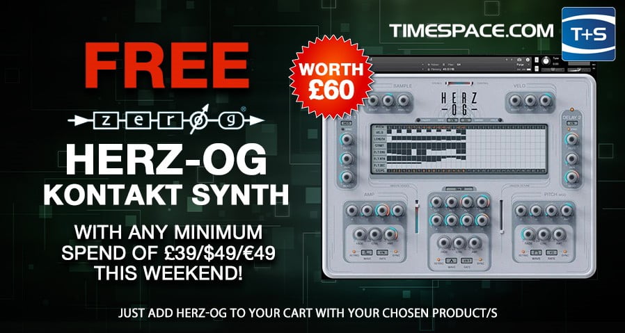 TimeSpace Zero G synth giveaway