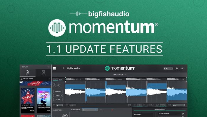 Big Fish Audio Momentum 1.1